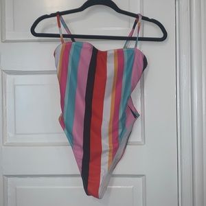 One piece bathing suit
